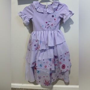Isabella from Encanto inspired Floral Kids Dress